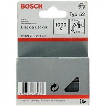 Bosch Professional 2 609 200 204 Clavadora neumática, 6x12.3mm, Set de 1000 Piezas