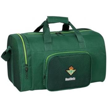 Bolsa de Deporte Real Betis Balompié Verde Water Resistant 47 x 27 x 26 cm, Ideal para Niños, Cómoda y Versátil, Calidad y Resistencia