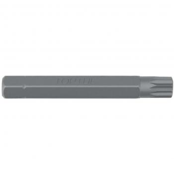 Punta de destornillador hexagonal TORX TOPTUL 10 mm 12 caras, spline TM5 Longitud: 75mm y Punta de atornillar TOPTUL FSFB1205