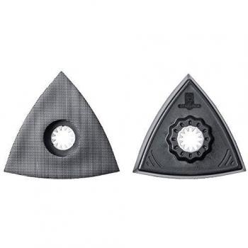 Fein 63806129220 Triangle Shaped Unperforated Sanding Pad, Colour Coded