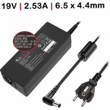 Cargador para Monitor 19V 2.53A 6.5 X 4.4mm 48W