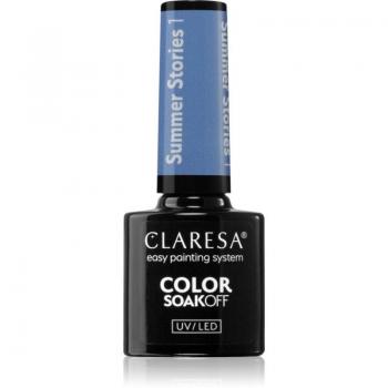 Claresa - Summer Stories - Esmalte semipermanente Soak off - Tono 01, 5 g