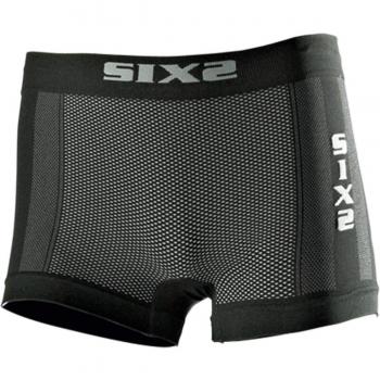 SIX2 Black Boxer Carbon Underwear Unisex Adulto