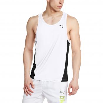 Camiseta Puma de tirantes para hombre. , Otoño-invierno, hombre, color negro/blanco, tamaño extra-large