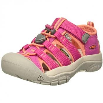 Sandalias Keen Newport H2 para Niños Pequeños, color rosa bebé (Very Berry/Fusion Coral), talla 19 EU