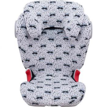 Funda de Algodón Jyoko para Silla de Coche Britax Römer Kidfix SL - Fácil de Colocar, Compatible con Britax Römer Kidfix SL, Diseño Racoon Town