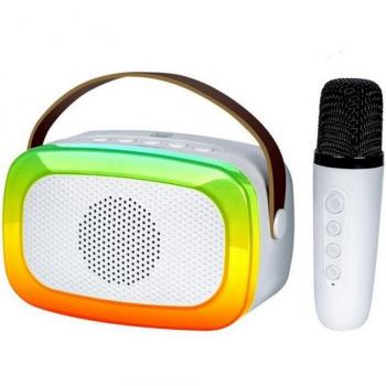 Altavoz Karaoke Portátil Bluetooth Klack BT-K8 10W Blanco