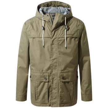 Craghoppers Benedict Chaqueta Impermeable, Hombre, Greenwich Green, Small