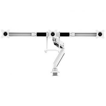 NEWSTAR NeoMounts - Pantalla Plana para Escritorio de 10 a 27 Pulgadas, Color Blanco