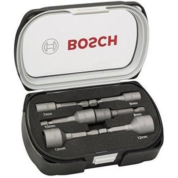 Bosch 2 608 551 079  - Set de 6 llaves de vaso - 50 mm; 6, 7, 8, 10, 12, 13 mm