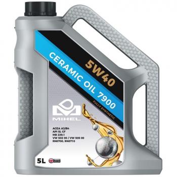 Aceite de motor MIHEL 5W-40 para VW, AUDI y MERCEDES-BENZ, Capacidad: 5L