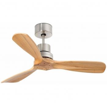 Ventilador de techo Mini Lantau en madera de pino con diseño moderno