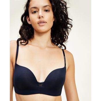 Sujetador Push-Up Exclusive sin Aros Tommy Hilfiger para mujer en color marino