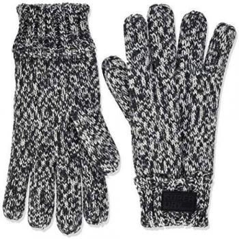 Superdry Stockholm Gloves Guantes, Negro