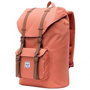 Herschel Little America 10020-02464-OS - Mochila con funda para portátil, color naranja