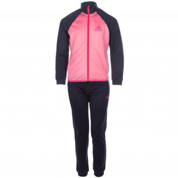adidas YG S Entry TS - Chándal para niñas, color negro / rosa / gris, talla 152