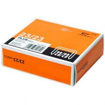 Grapas Plus Office 23/23 Galvanizadas 1000Ud/caja