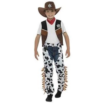 Disfraz de Vaquero con Zahones para Niño - Talla M