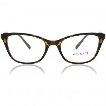 Versace VE3293 108 Armazones para Mujer Tortoiseshell, Lentes Recetados Para Mujer Tortoiseshell, Gafas Recetadas para Mujer Tortoiseshell, Gafas Recetadas para Mujer
