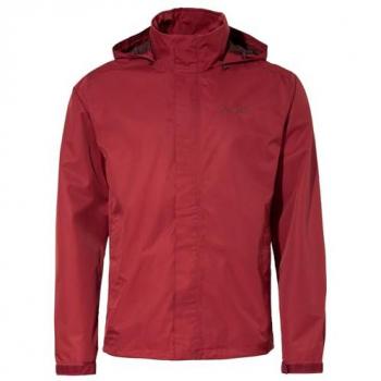 VAUDE Men's Escape Light Waterproof Hooded Jacket - Red - Size S