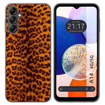 Funda de Silicona Personalizada para Samsung Galaxy A14 4G / 5G Diseño Animal 03 TPU Gel