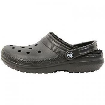 Crocs Classic Lined Clog - Black - Men's Size M10 W11 / Women's Size 12/12.5/13