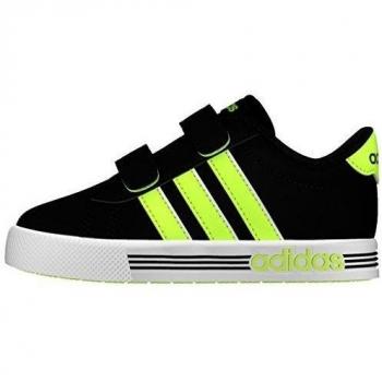 adidas Daily Team Inf, Zapatos de Primeros Pasos Para Bebés, Negro