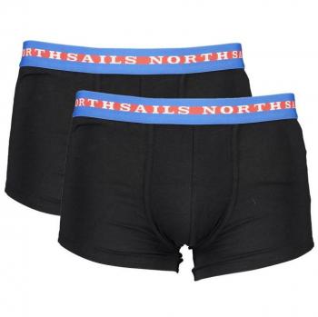 North Sails Black Cotton Boxer Shorts - XXL
