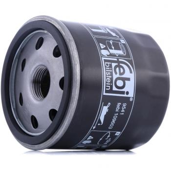 Filtro de aceite FEBI BILSTEIN 109603, compatible con diversos modelos de vehículos, fabricado con materiales de alta calidad para garantizar una filtración efectiva, diseño optimizado para un fácil montaje y desmontaje, capacidad de retener imp