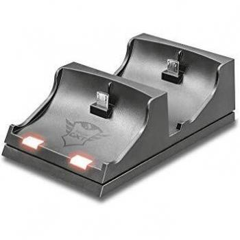 Trust Gaming 21681 GXT 235 Duo Charging Dock for PS4, Black