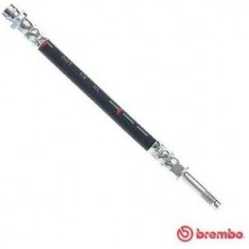 Brembo Mangueira de freio T 24 144 - Latiguillo de freno, alta resistencia, fabricado en material flexible y duradero, diseñado para sistemas de frenos de alto rendimiento, compatible con diversas marcas y modelos de