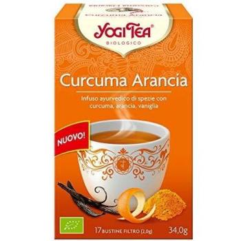Yogi Tea Organic Turmeric Orange 17 Bags