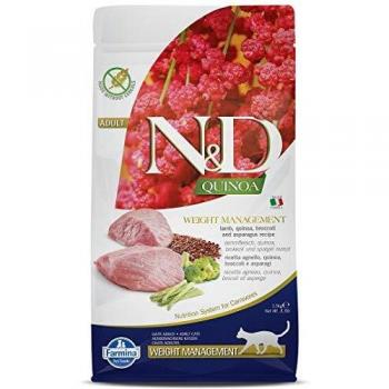 Farmina - Farmina N&D Cordero y Quinoa Cat Weight Management Grain Free - 2341-1,5 Kg.