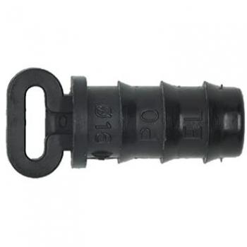 Tapón Final para Tubería de 16mm - Accesorios de Riego por Goteo - Resistente a Rayos UV - 50 Unidades