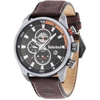 Timberland Reloj Cronógrafo para Hombre de Cuarzo con Correa en Cuero TBL14816JLU.02A