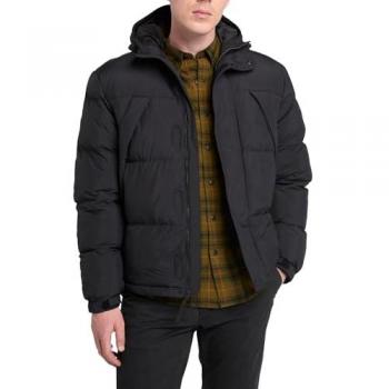 Timberland Durable Water-Repellent Puffer Jacket for Men in Black, Size: M