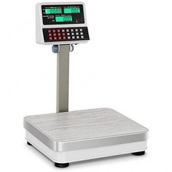 Steinberg Systems - SBS-PW-100/10 - Balanza comercial - 100 kg / 10 g- blanca - LCD