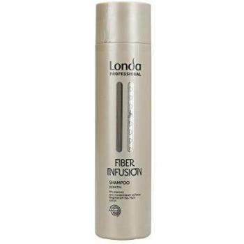 Londa Professional Fiber Infusion Keratin Shampoo for Damaged and Color-Treated Hair 250ml