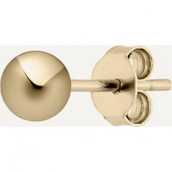 Pendiente piercing Amani de plata con baño de oro 18k