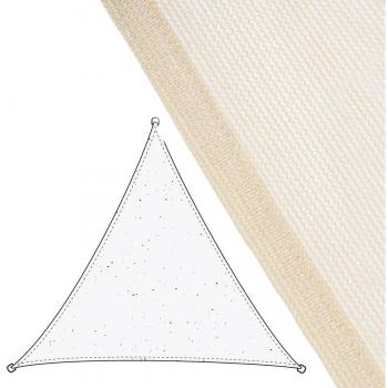 Velas de sombra Toldo 5 x 5 m Beige Polietileno 500 x 500 x 0,5 cm - Bixoto.com