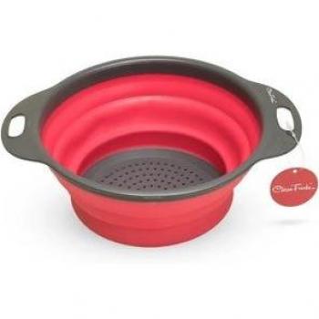 Colador de pasta plegable