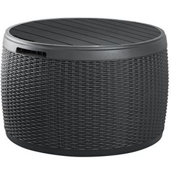 Keter Circa Box 143 Liter Caja, 143 litros, Antracita, 67x67x43.5 cm