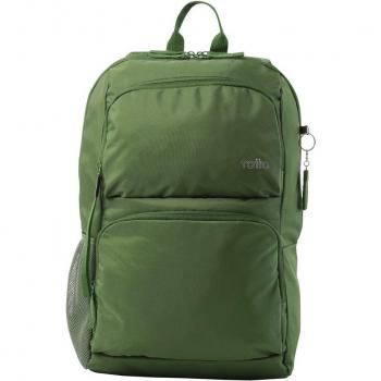 Mochila Totto Cloud urbana color verde Cedar Green