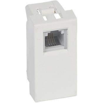 Conector RJ11 Blanco K10 Legrand Vela 687025