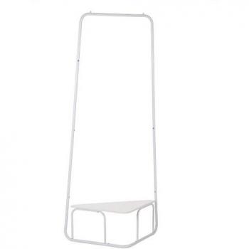 Perchero 81 x 38 x 182 cm Metal Blanco