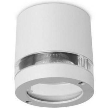 Plafón de baño Selene Gris aluminio inyectado 1 bombilla 10,2cm