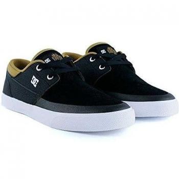 DC - Zapatillas de skateboarding para hombre Negro negro
