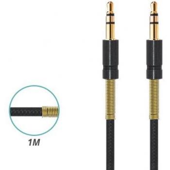 Cable Auxiliar Jack 3.5mm Conector Recto PVC 100cm