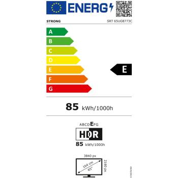 SMART TV QLED 65 4K UHD Google TV Dolby Atmos/Vision HDR WiFi Bluetooth SRT65UG8773C