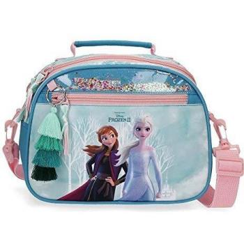 Neceser Frozen Find Your Strenght Adaptable con Bandolera, Azul, 25x19x10 cms